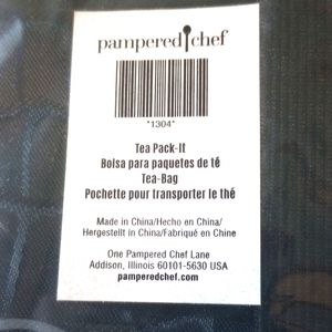 Pampered chef tea pack it